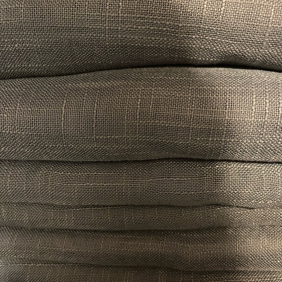 Semi Sheer Linen Grey Curtains (2 panels) - Picture 3 of 12